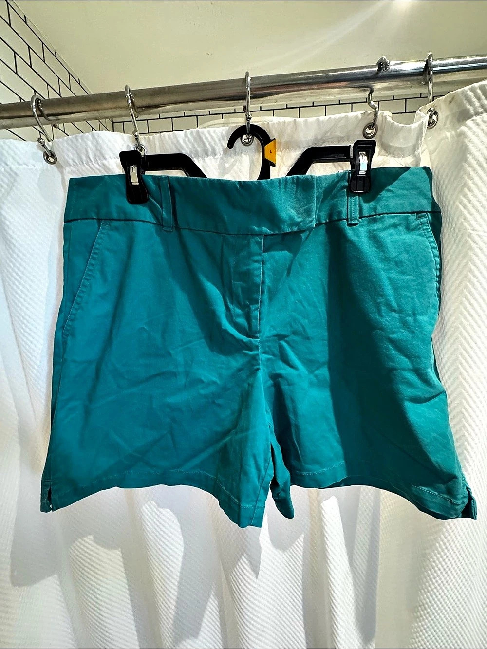 Ann Taylor LOFT Bermuda Shorts in Blue Size 14. NWT!